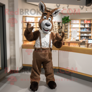 Brown Donkey mascotte...