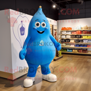 Blue Pear mascotte kostuum...