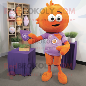 Lavendel Orange maskot...