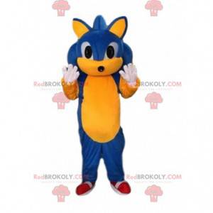Mascotte de Sonic, le célèbre hérisson de jeu vidéo Sega -