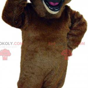 Mascotte d'ours marron géant - Redbrokoly.com