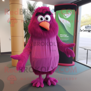 Magenta Kiwi mascotte...