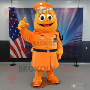 Orange American Soldier...