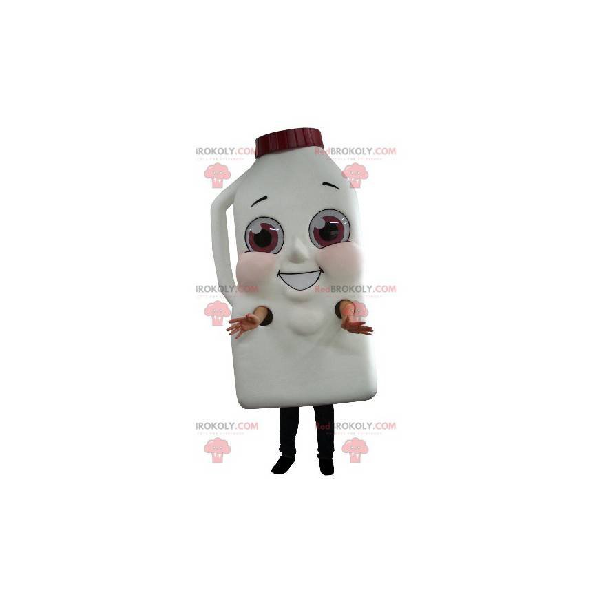 Mascot giant bottle of milk or chocolate drink - Redbrokoly.com