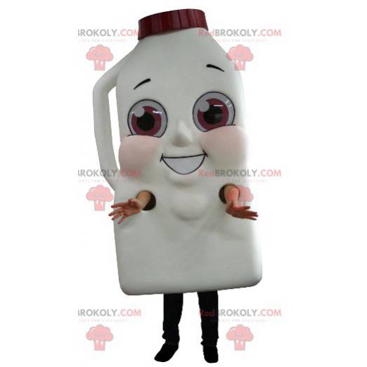 Mascot giant bottle of milk or chocolate drink - Redbrokoly.com