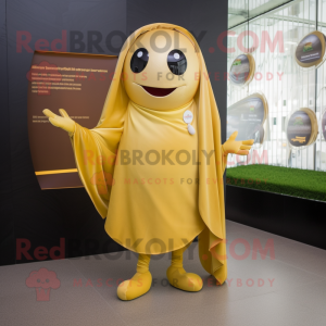 Gold Pepper maskot kostume...