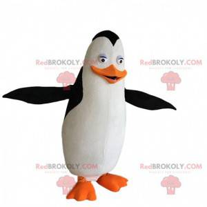White, black and orange penguin costume, penguin costume -