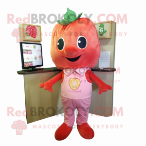 Peach Strawberry mascotte...