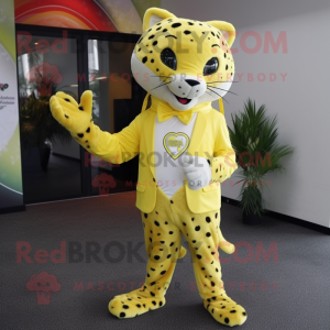 Citrongul Leopard maskot...