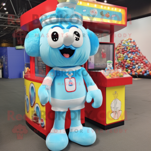 Sky Blue Gumball Machine...