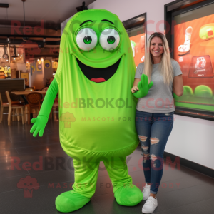 Limonkowa postać w...