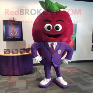 Purple Raspberry mascotte...