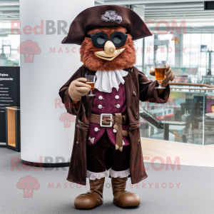 Brown Pirate mascotte...