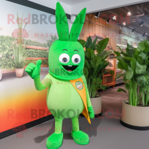 Green Carrot mascotte...