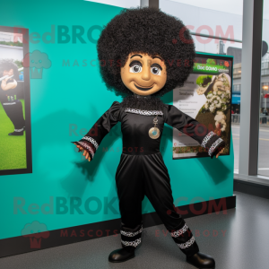 Black Irish Dancer maskot...