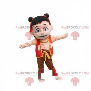 Costume of the famous demon child Ne Zha, cartoon -