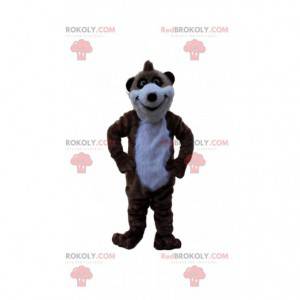 Brown and white suricate desert animal costume - Redbrokoly.com