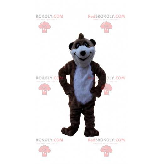 Brown and white suricate desert animal costume - Redbrokoly.com