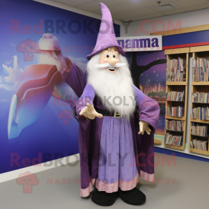  Wizard maskot kostym...