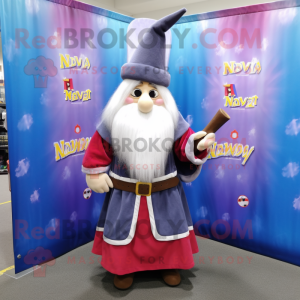  Wizard maskot kostume...