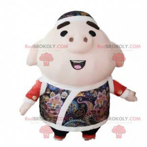 Giant inflatable pig mascot, pig costume - Redbrokoly.com