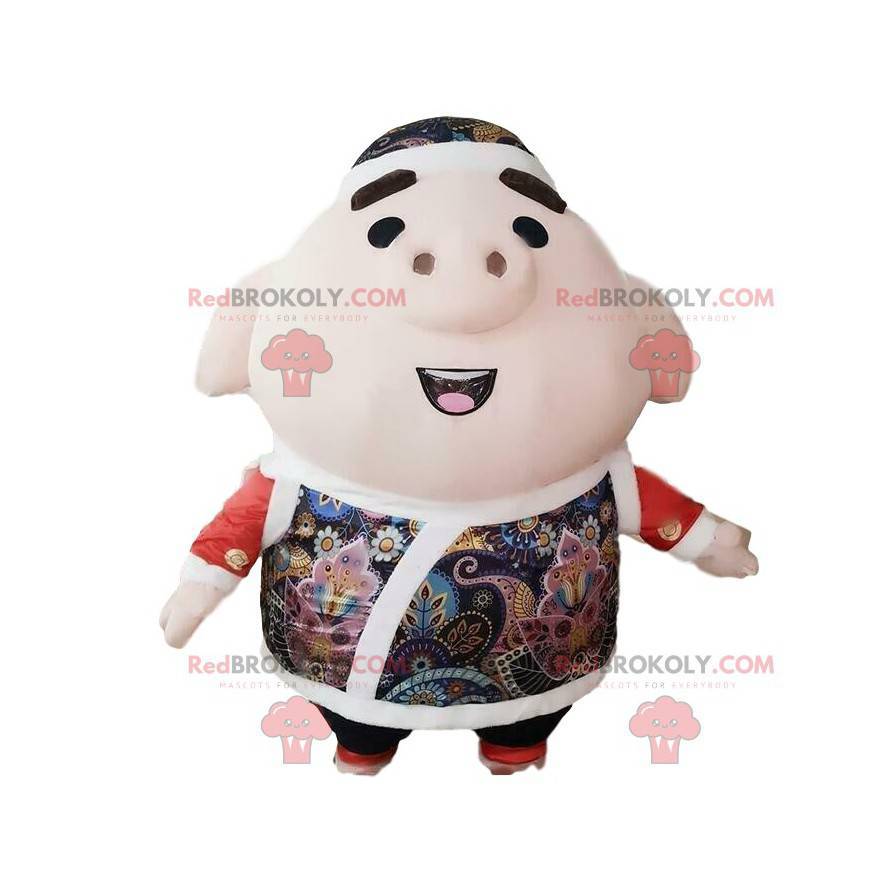 Obří nafukovací prase maskot, kostým prasete - Redbrokoly.com Obří nafukovací prase maskot, kostým prasete - Redbrokoly.com