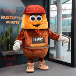 Rust Burgers maskot drakt...