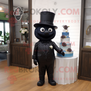 Black Wedding Cake maskot...