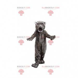 Mascote leopardo, fantasia felina de pelúcia - Redbrokoly.com