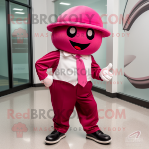 Magenta baseball boll...