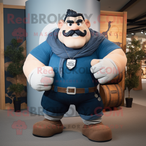 Navy Strongman mascotte...