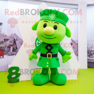 Lime Green Celtic Cross...