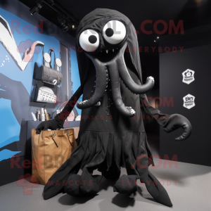 Black Kraken mascotte...