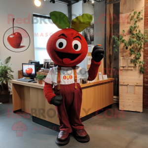 Rust Cherry maskot kostume...