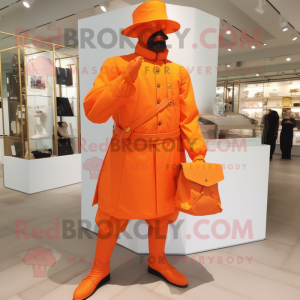 Pomarańczowy kostium...