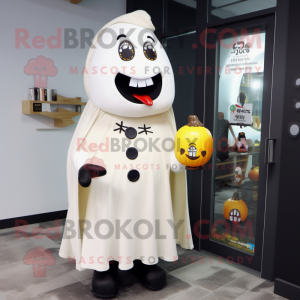 Crème Ghost mascotte...