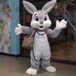 Gray Rabbit mascotte...