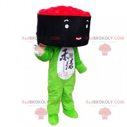 Maskot maki, obří sushi s rybími vejci - Redbrokoly.com