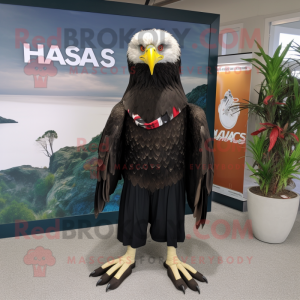 Black Haast S Eagle maskot...