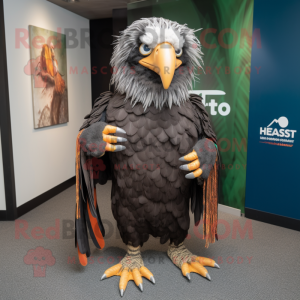 Black Haast S Eagle maskot...