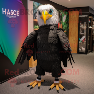 Black Haast S Eagle maskot...