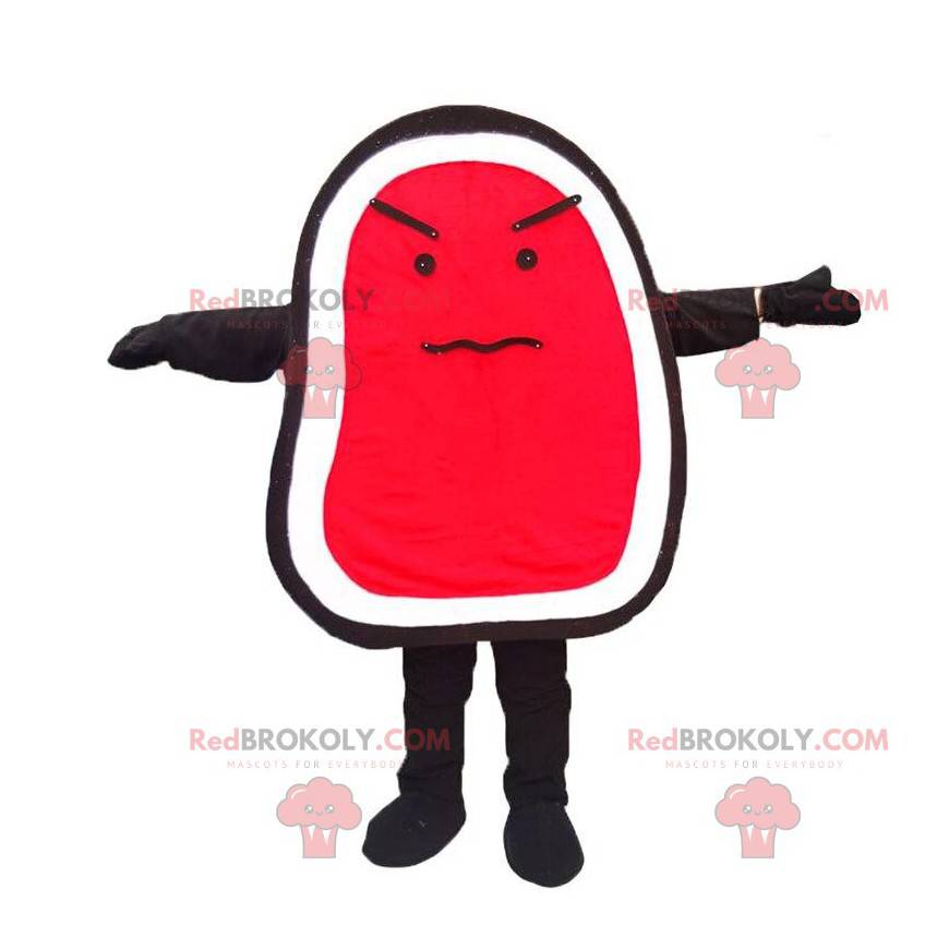 Stuk vlees mascotte, rood vlees, steak kostuum - Redbrokoly.com