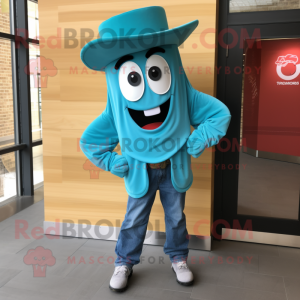 Turquoise Goulash mascotte...