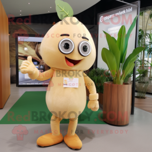 Beige Mango mascotte...