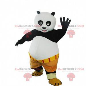 Mascot Po Ping, the famous panda in Kung fu panda -