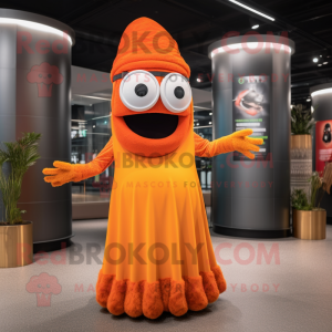 Oranje Cyclops mascotte...