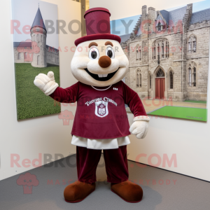 Maroon Irish Castle...