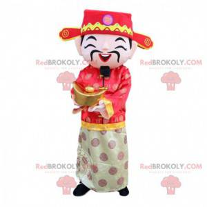 Asian man costume, god of fortune costume - Redbrokoly.com