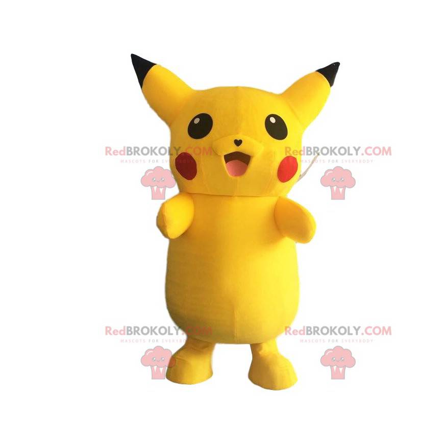 Pikachu maskot, den berömda gula manga Pokémon - Redbrokoly.com