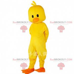 Mascota canario amarillo, disfraz de pájaro gigante -